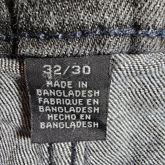 Kenneth Cole Mens size 32/30 Stretch Slim Fit Low Rise Black Denim Jeans NEW - Picture 7 of 7